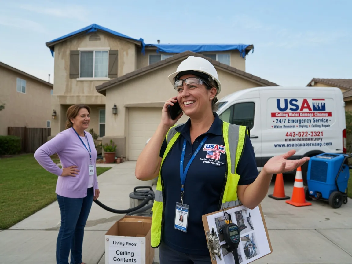 Ceiling Water Damage Restoration Westlake Village, CA FAQs